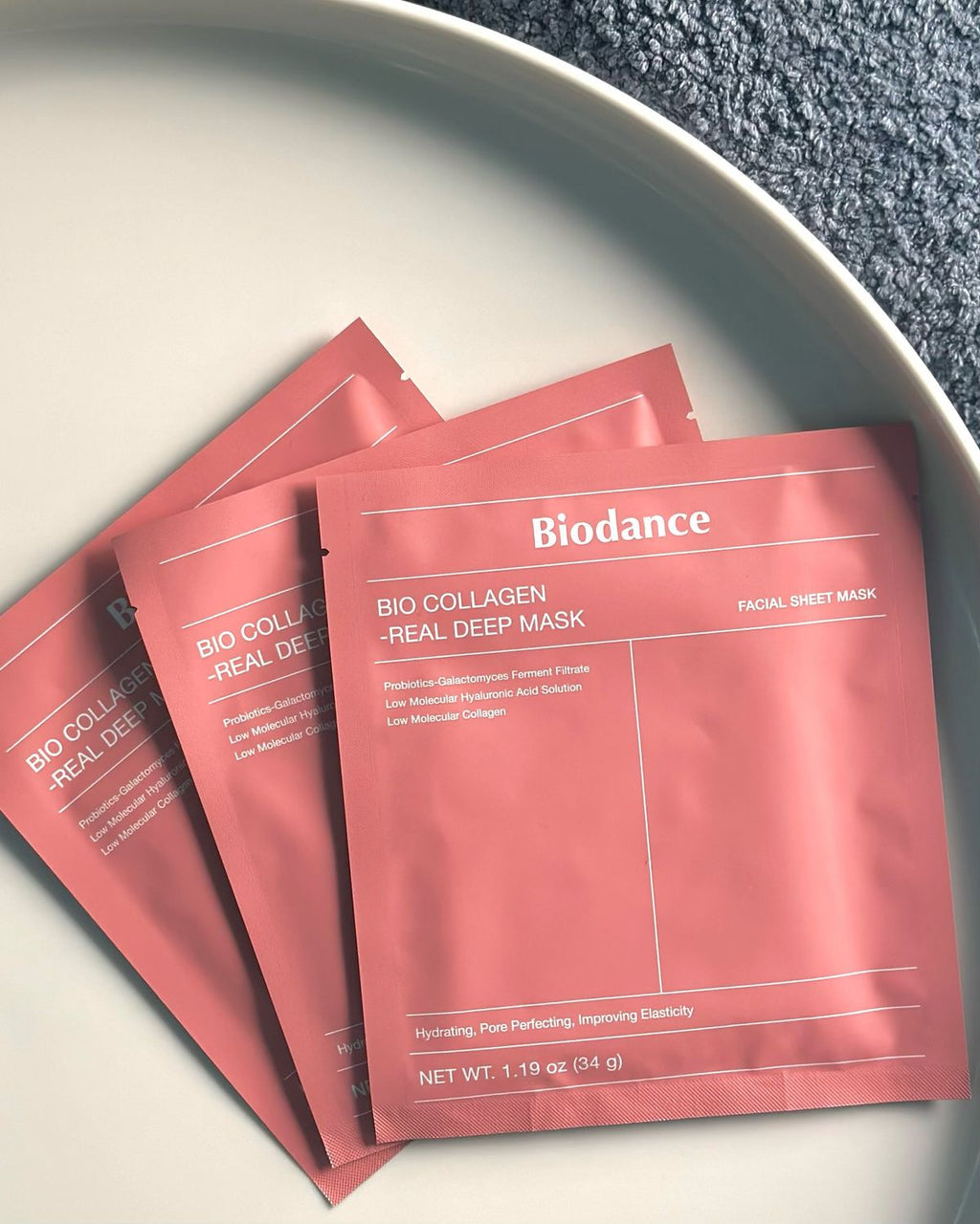Biodance Glass Skin Collagen Mask [4 Masks]