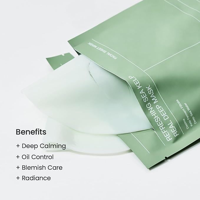 Biodance Refreshing Sea Kelp Real Deep Mask Set [4 Masks]