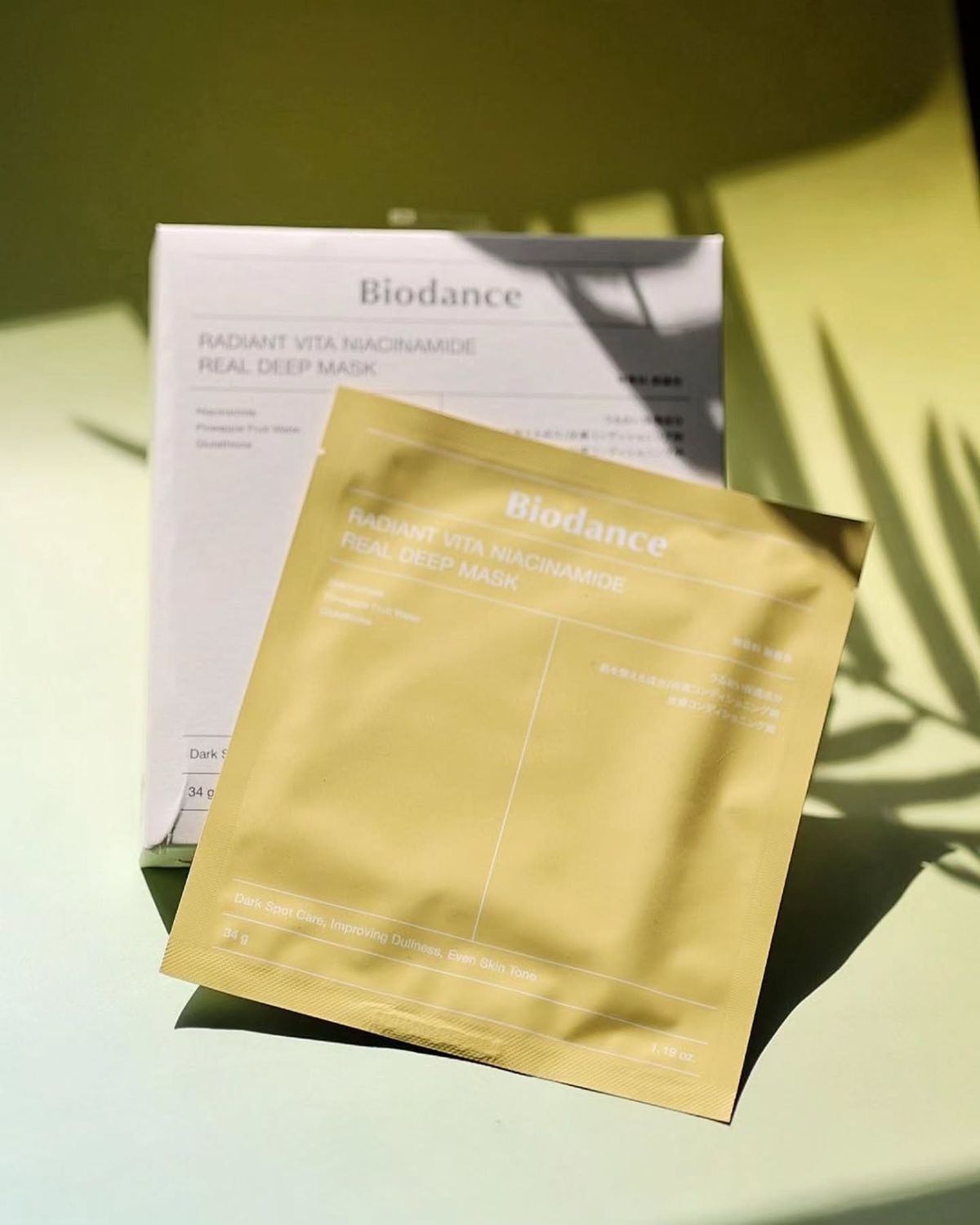Biodance Radiant Vita Niacinamide Real Deep Mask Set [4 Masks]